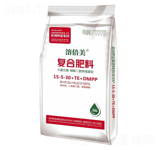 磷酸二氫鉀滴灌型大量元素復(fù)合肥料15-5-30+TE+DMPP-溶倍美-德鉀鹽國(guó)際