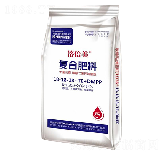 磷酸二氫鉀滴灌型大量元素復(fù)合肥料18-18-18+TE+DMPP-溶倍美-德鉀鹽國際