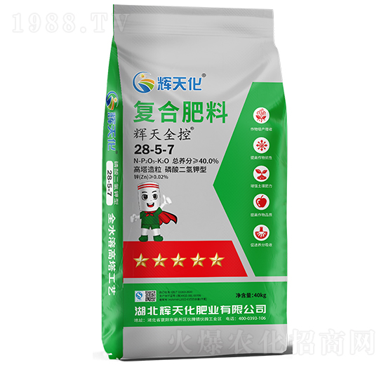 輝天全控復(fù)合肥料28-5-7-輝天化-頓貝