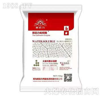 大量元素水溶肥15-5-30+TE-蚯蚓酶-新啟力