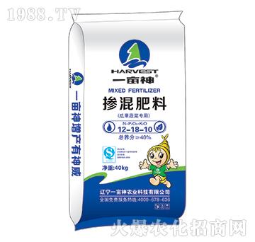 瓜果蔬菜專用型摻混肥12-18-10-一畝神
