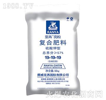 硫酸鉀型復(fù)合肥料19-19-19-亞苒亮粒-亞苒國(guó)際
