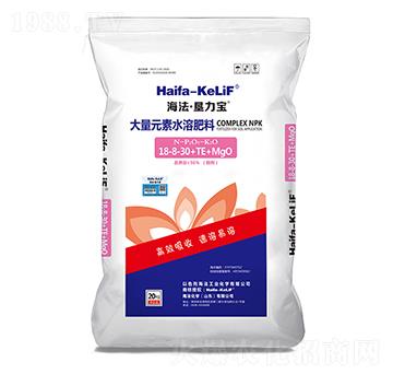 大量元素水溶肥料18-8-30+TE+MgO-海法·墾力寶-海法化學