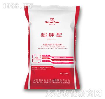 超鉀型大量元素水溶肥-施它富-中禾動力