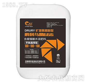 平衡通用型含腐植酸水溶肥料100-100-100-烏晶666-爵利