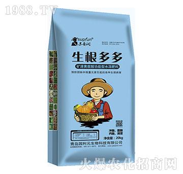 礦源黃腐酸功能型水溶肥料-生根多多-園利元