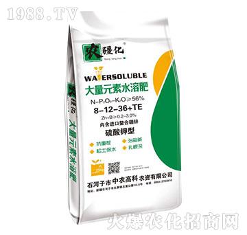 硫酸鉀型大量元素水溶肥8-12-36+TE-農疆化-中農高科