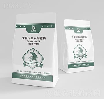 大量元素水溶肥料0-34-34+TE-地康源生物