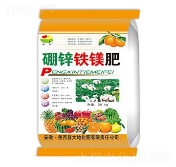 20kg硼鋅鐵鎂肥-振標-大地化肥