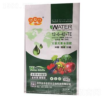 大量元素水溶肥12-6-42+TE-金豐收