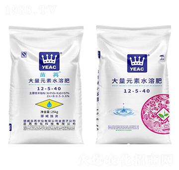 大量元素水溶肥12-5-40-苗苒