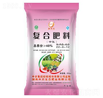 瑞月紅復合肥料22-6-12-中農(nóng)生態(tài)