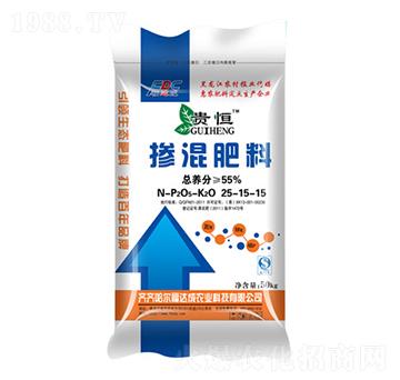 50kg摻混肥料25-15-15-貴恒-福達成