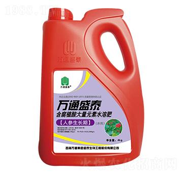 人參生長期專用含腐植酸大量元素水溶肥-盛泰生物