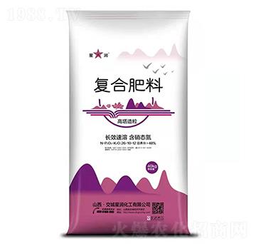 高塔造粒復合肥料26-10-12-星潤化工
