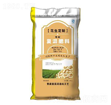 花生定制復(fù)混肥料20-18-7-精配-帝益肥