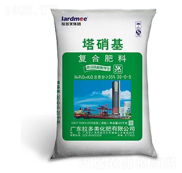 25KG小麥專用復(fù)合肥料30-0-5-拉多美