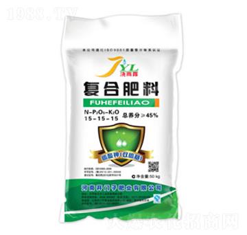 硫酸鉀復(fù)合肥料15-15-15-澆雨露-開(kāi)門子