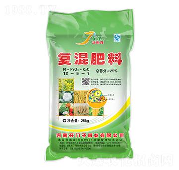 復(fù)混肥料13-5-7-澆雨露-開(kāi)門子