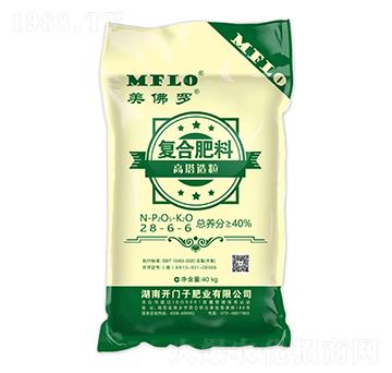 高塔造粒復(fù)合肥料28-6-6-美佛羅-開(kāi)門子