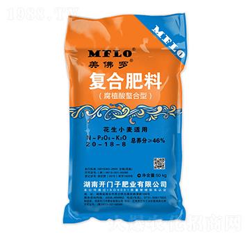 花生小麥適用腐植酸螯合型復(fù)合肥料20-18-8-美佛羅-開(kāi)門子