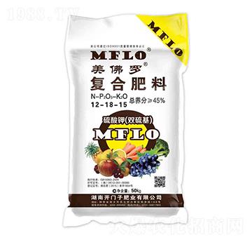 硫酸鉀復(fù)合肥料12-18-15-美佛羅-開(kāi)門子
