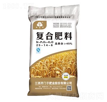 小麥適用復(fù)合肥料25-14-6-鑫森淼-開(kāi)門子