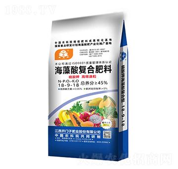 海藻酸復(fù)合肥料18-9-18-鑫森淼-開(kāi)門子