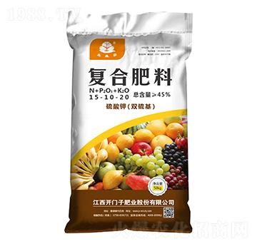 硫酸鉀復(fù)合肥料15-10-20-鑫森淼-開(kāi)門子