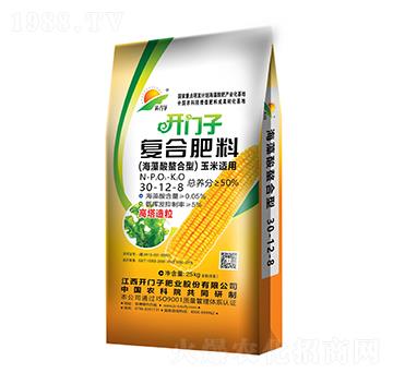 玉米適用海藻酸螯合型復(fù)合肥料30-12-8-開門子