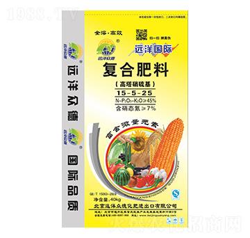 高塔硝硫基復(fù)合肥料15-5-25-遠(yuǎn)洋眾德
