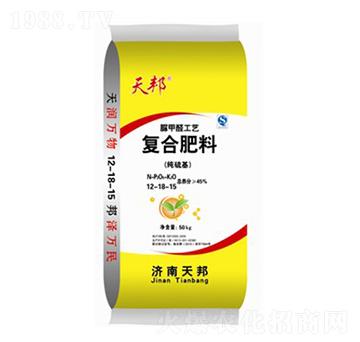 經濟作物專用脲甲醛復合肥料12-18-15-天邦-萬豪