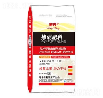 測(cè)土配方摻混肥料30-11-12-宏興