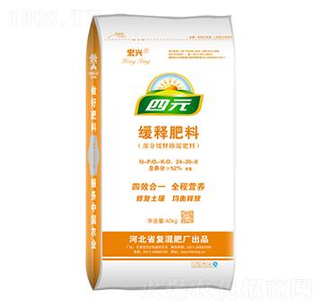 緩釋肥料24-20-8-四元-宏興