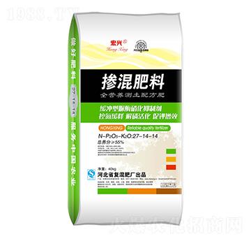 測土配方摻混肥料27-14-14-宏興