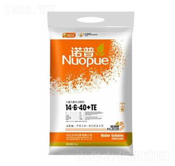 大量元素水溶肥料14-6-40+TE-諾普-沃豐化肥
