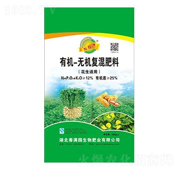 花生適用有機(jī)-無機(jī)復(fù)混肥料-粒粒齊-巴特旺