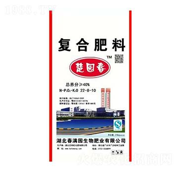 25kg復(fù)合肥料22-8-10-楚園春-巴特旺