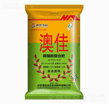 50kg腐植酸螯合肥25-14-6+TE-澳佳生態(tài)