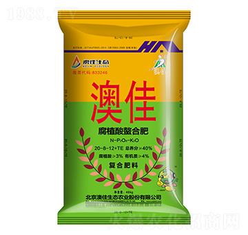 40kg腐植酸螯合肥20-8-12+TE-澳佳生態(tài)