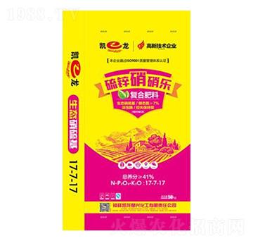 高塔硝硫基復(fù)合肥料17-17-17-硫鋅硝硝樂-凱龍化工