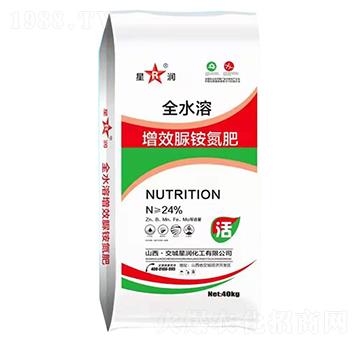 24%全水溶增效脲銨氮肥-星潤化工