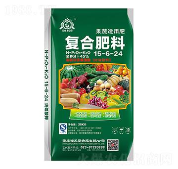 果蔬適用復(fù)合肥料15-6-24-寶禾實業(yè)