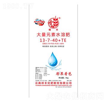 大量元素水溶肥料13-7-40+TE-祥豐