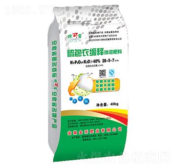 硫包衣緩釋摻混肥料28-5-7-稼可富-金禾肥業(yè)