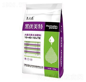 大量元素水溶肥料10-40-10+TE 黑優(yōu)美特 正奧化工
