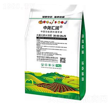大量元素水溶肥20-20-20+TE 中堯匯潤