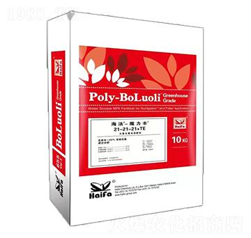 大量元素水溶肥21-21-21+TE-海法-魔力豐-海法國際