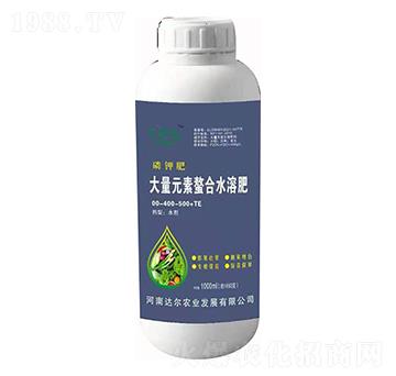 大量元素螯合水溶肥00-400-500+TE 達爾