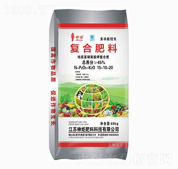 純硫基磺腐酸鉀螯合肥-復(fù)合肥料15-10-20-神炬